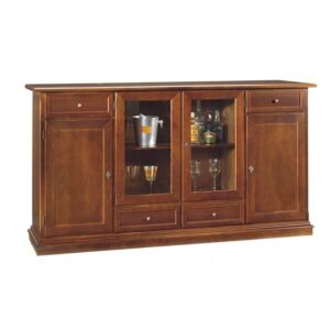4 vratna komoda 205 X 49 X 113 OREH BARVA
