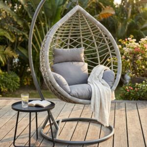 Gugalnik PANAREA z blazinami - WI-806920-GREY