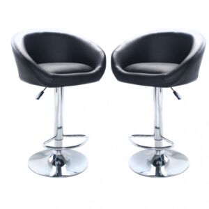 Barska stolica MIKE u crnoj boji HF807122-NERO