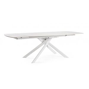 Raztegljiva miza JOAKIM 160-240X90 bela