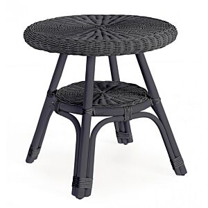 Vrtni stolić ALLISS MIDNIGHT - prirodni ratan