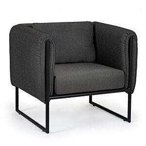 Vrtna fotelja PIXEL antracvit