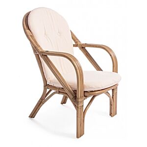 Vrtna fotelja GOLF NEW - prirodni ratan