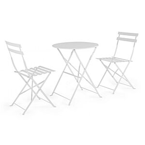 Vrtni set SET3 BISTROT WISSANT bijeli