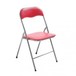 SLIM SKLOPIVA STOLICA MAT CRVENA