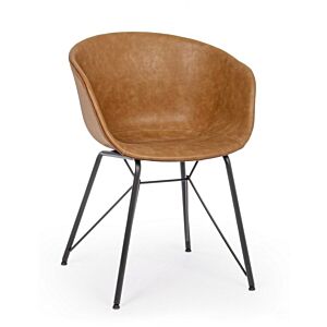 WARHOL PU KOŽNA STOLICA VINTAGE