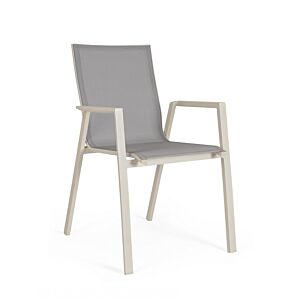 BIZZOTTO Vrtni stol KRION Pelican z nasloni za roke 0663680