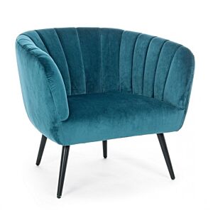 BIZZOTTO AVRIL FOTELJ PEACOCK BLUE