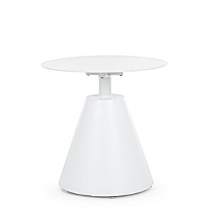 Klub stolić za kavu ALOHA D50 bijeli XK03
