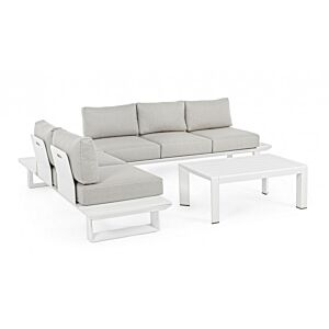 KONNOR BIJELA KUTNA GARNITURA CX21