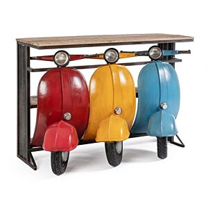 BAR KONZOLA TRIS VESPA BOJA