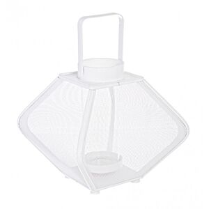 LAMPION ROMB BIJELI S