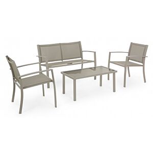 Vrtna garnitura SET4 PEDRO tortora JA15