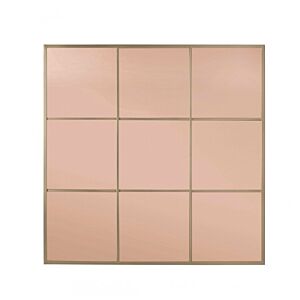 OGLEDALO CC PROZOR PLANET GOLD-BR 90X90