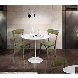 998 OKRUGLI STOL Ø 80 BIJELI