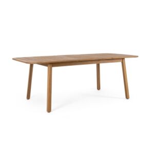 BIZZOTTO raztegljiva vrtna jedilna miza DANUBIO 160–210 × 100 FSC