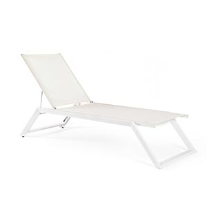 Ležaljka KAYLAN s kotačima u bijeloj boji CX21