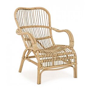 Vrtna fotelja CLARITA - prirodni ratan