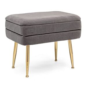 Klupa sa posudom za odlaganje PAVLINA tamnosiva