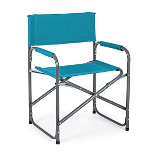 Režiserski stol OLBIA v turkizni barvi