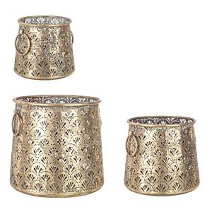 Set 3 okrugle lanterne CEUTA 2M TFOGLIA