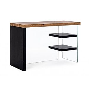 PISALNA MIZA 2M LINE WOOD ČRNA 120X50