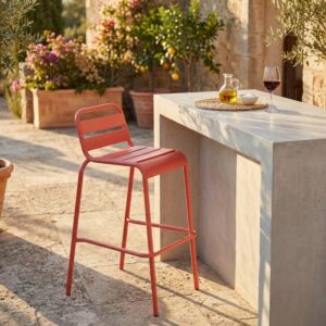 Barski stol VEGA FE-802583-RED