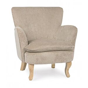 BIZZOTTO FOTELJ CHENILLE TAUPE