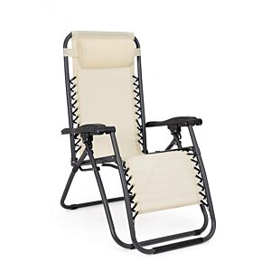 Stolica – ležaljka za plažu SANTANA CREMA