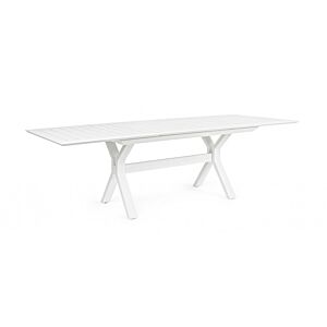 ALL.KENYON STOL 180-240X100 BIJELIOCX21