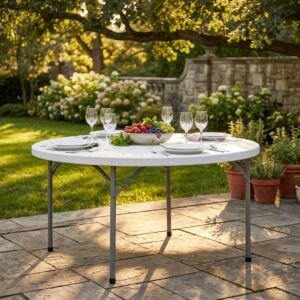 Miza CATERING Ø 120 zložljiva CT-804550