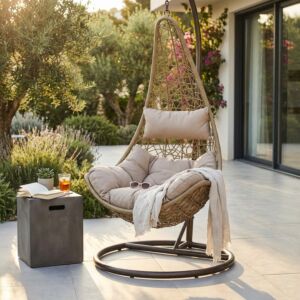 Gugalnik PONZA z blazinami WI-806921-NAT