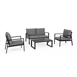 Vrtna garnitura SET4 HILDE antracit LH32 z blazinami