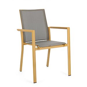 BIZZOTTO KONNOR MUSTARD STOL