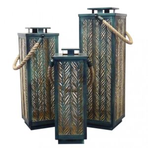 SET OD 3 METALNE LAMPIONE DANIELLE