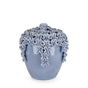 BIZZOTTO OKRASNA VAZA BLUE TREASURE H23