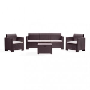 VRTNA GARNITURA NEBRASKA 3 P S JASTUCIMA WI-806952-MRNE