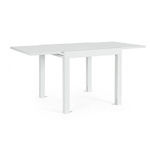 Raztegljiva miza CLIV 80/160×80 – bela (aluminij)