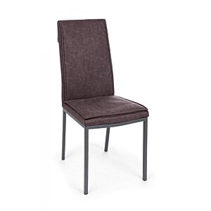 BIZZOTTO SOFIE PU STOL TEMNO RJAV