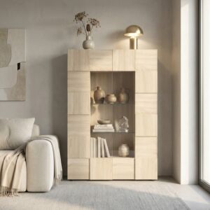 20 15 08 - 06 VITRINA Z 2 VRATI SAMOA HRAST LORENZO