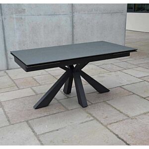 2 KERAMIČNA MIZA 90 X 160/200/240 ČRNA