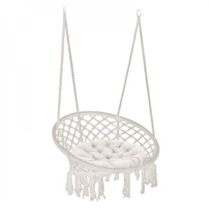 Viseća okrugla fotelja - mreža LUXORY AM-807527-BEIG