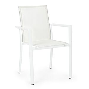 Vrtna stolica KONNOR bijela CX21