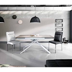 948 KERAMIČNA MIZA 90 X 160/200/240 BELA