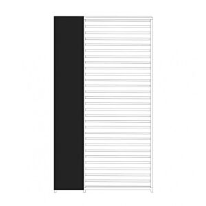 Panel – vertikalna stena pergola OCEAN antracit