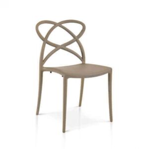 910 TAUPE STOLICA KOJA SE MOŽE SLAŽITI