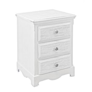 BIZZOTTO komoda s 3 predali BLANC