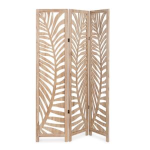 BIZZOTTO paravan 3-delni FELCE natural 120×170 cm