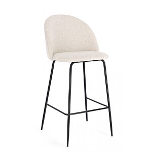 CARRY barska stolica u kombinaciji crne i boje slonovače