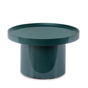 BIZZOTTO okrogla mizica OTILIA Ø50 cm – globoko zelena